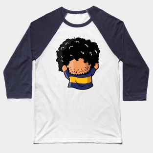 Diego Maradona Boca Junior 4 Baseball T-Shirt